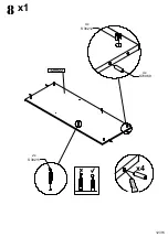 Предварительный просмотр 12 страницы Forte Vankka BRKS831 Assembling Instruction