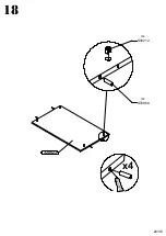 Предварительный просмотр 20 страницы Forte Vankka BRKS831 Assembling Instruction