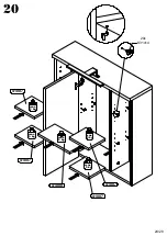 Preview for 24 page of Forte VERH11NB Assembling Instruction