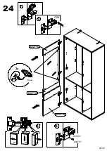 Preview for 23 page of Forte WHSV721L Assembly Instructions Manual