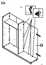 Preview for 17 page of Forte WNPS923E1 Assembling Instruction