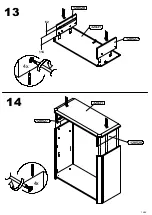 Preview for 14 page of Forte YPK23 Assembling Instruction