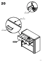 Preview for 21 page of Forte YPK23 Assembling Instruction