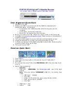 Preview for 1 page of Fortec Star 786NA Quick Start Manual