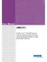 Preview for 2 page of Fortec Star AIMB-274 User Manual