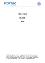 Preview for 1 page of Fortec Star E3815 User Manual