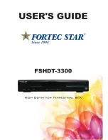 Preview for 1 page of Fortec Star FSHDT-3300 User Manual