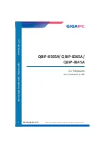 Preview for 3 page of Fortec Star GIGAIPC QBiP-8165A Manual