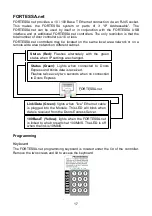 Preview for 21 page of fortessa 3068-F Hardware Manual