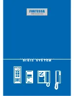 fortessa DIGI-2 Technical Manual предпросмотр