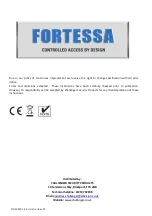 Preview for 19 page of fortessa FTDEAH Instruction Manual