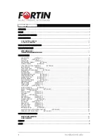 Preview for 2 page of Fortin Electronic Systems FSA-208 Installation Manual