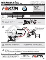 Fortin Electronic Systems INT-BMW-1 Installation Manual предпросмотр