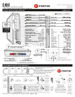 Preview for 5 page of Fortin E400 RF641W Quick Installation Manual