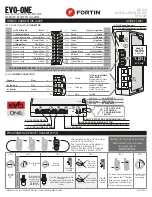 Preview for 1 page of Fortin EVO-ONE RF641W Quick Installation Manual