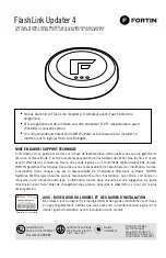 Preview for 4 page of Fortin FlashLink Updater 4 User Manual