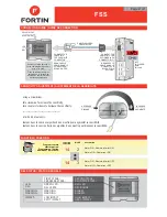 Preview for 2 page of Fortin FSS User Manual