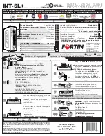 Fortin INT-SL+ Installation Manual preview