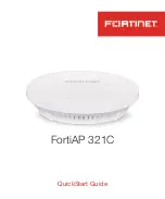 Preview for 1 page of Fortinet FAP-321C-T Quick Start Manual