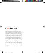 Предварительный просмотр 2 страницы Fortinet FEX-511F Quick Start Manual