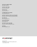 Preview for 2 page of Fortinet FIM-7901E Manual