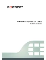 Fortinet FON-350i Quick Start Manual предпросмотр