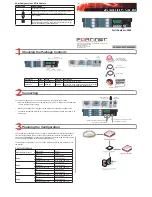 Fortinet FortiAnalyzer-2000 Quick Start Manual preview