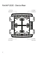 Preview for 8 page of Fortinet FortiAP 222E Quick Start Manual