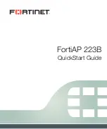 Fortinet FortiAP 223B Quick Start Manual preview