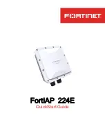 Fortinet FortiAP 224E Quick Start Manual preview