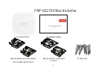 Предварительный просмотр 3 страницы Fortinet FortiAP U221EV Quick Start Manual