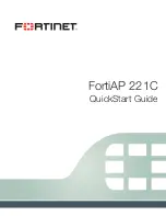 Preview for 1 page of Fortinet FortiAP Quick Start Manual