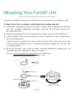 Preview for 6 page of Fortinet FortiAP Quick Start Manual