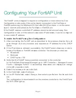 Preview for 9 page of Fortinet FortiAP Quick Start Manual