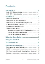 Preview for 3 page of Fortinet FortiFone FON-D71 Quick Start Manual