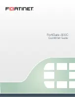 Fortinet FortiGate-300C Quick Start Manual preview