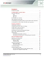 Предварительный просмотр 3 страницы Fortinet FortiGate-5001C Manual