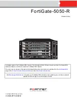 Fortinet FortiGate 5050-R Chassis Manual preview