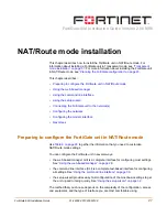 Preview for 27 page of Fortinet FortiGate 50A Installation Manual