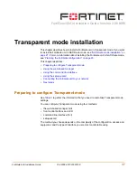 Preview for 37 page of Fortinet FortiGate 50A Installation Manual