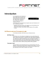 Preview for 11 page of Fortinet FortiGate 50R Installation And Configuration Manual