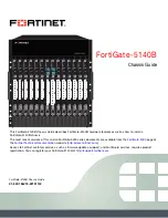 Fortinet FortiGate-5140B Manual preview