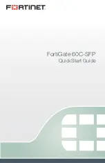 Fortinet FortiGate 60C-SFP Quick Start Manual preview