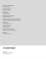 Preview for 2 page of Fortinet FortiGate-7000F Series System Manual