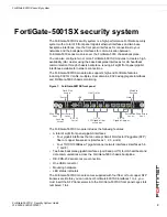 Предварительный просмотр 5 страницы Fortinet FortiGate FortiGate-5001SX Security System Manual