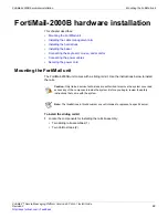 Preview for 33 page of Fortinet FortiMail-100 Install Manual