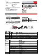 Предварительный просмотр 1 страницы Fortinet FortiMail-3000C Quick Start Manual