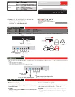 Preview for 1 page of Fortinet FortiManager-100 Quick Start Manual