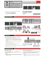 Preview for 1 page of Fortinet FortiManager-3000B Quick Start Manual