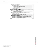 Preview for 5 page of Fortinet FortiOS 3.0 Upgrade Manual